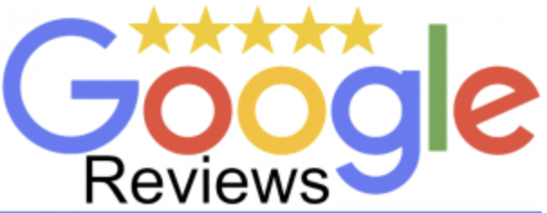 B & M Plumbing Google 5 Star Reviews Badge